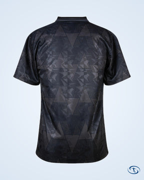 Score Draw Man City Black Out Retro Shirt 1989-1990