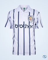 Score Draw Man City Away Retro Shirt 1992-1993 - Men's