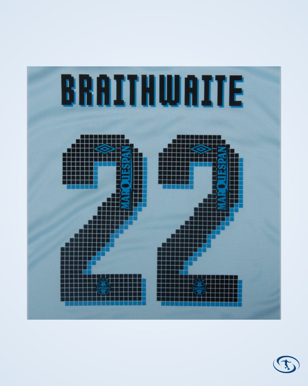 Gremio Away Braithwaite 22 Shirt 2025 (Official Printing) - Men's