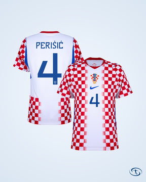 Croatia Home Player Number Shirt 2026 (Player Version) - Men's