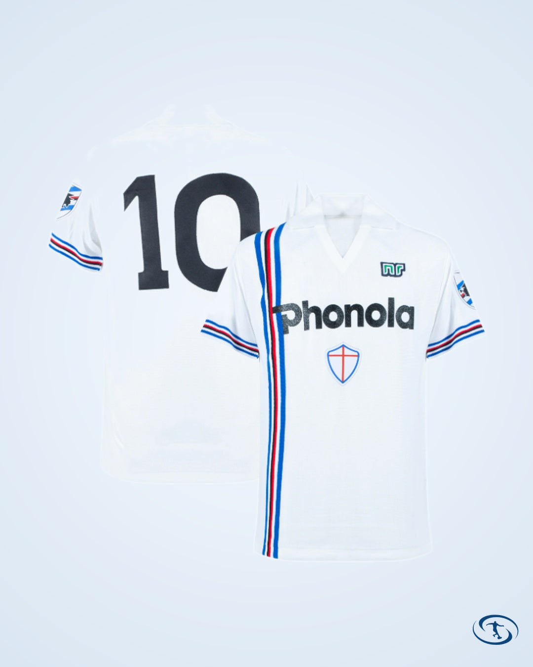 Ennerre Sampdoria Away Shirt (Remake) 1986-1987 - Men's