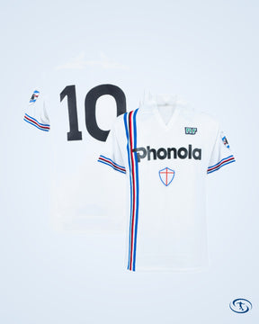 Ennerre Sampdoria Away Shirt (Remake) 1986-1987 - Men's