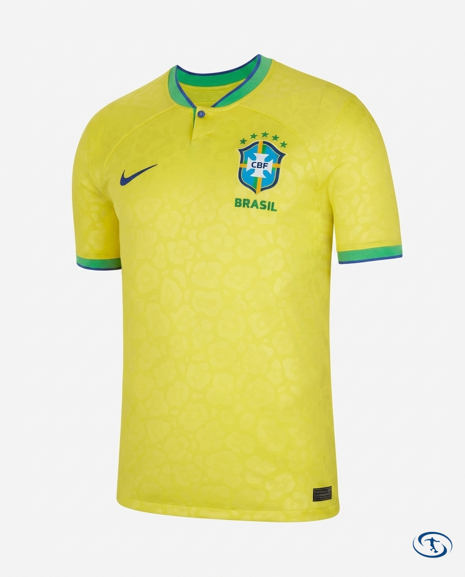 Brazil Jersey Home 2022 Nike Men's - Packshot | Sant Sport