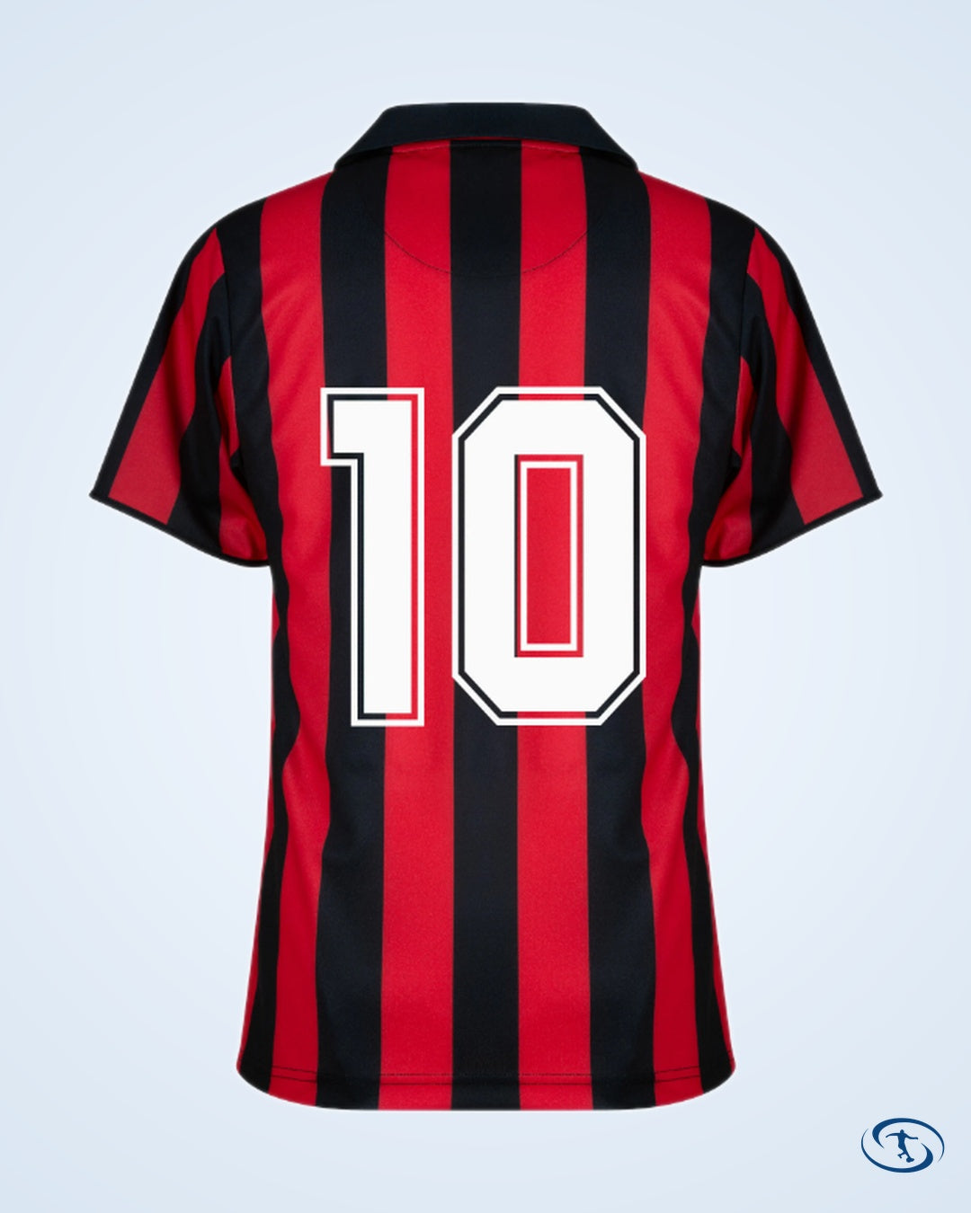 AC Milan Retro Home Shirt 1987-1988 (Retro Flex Printing)