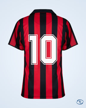 AC Milan Retro Home Shirt 1987-1988 (Retro Flex Printing)