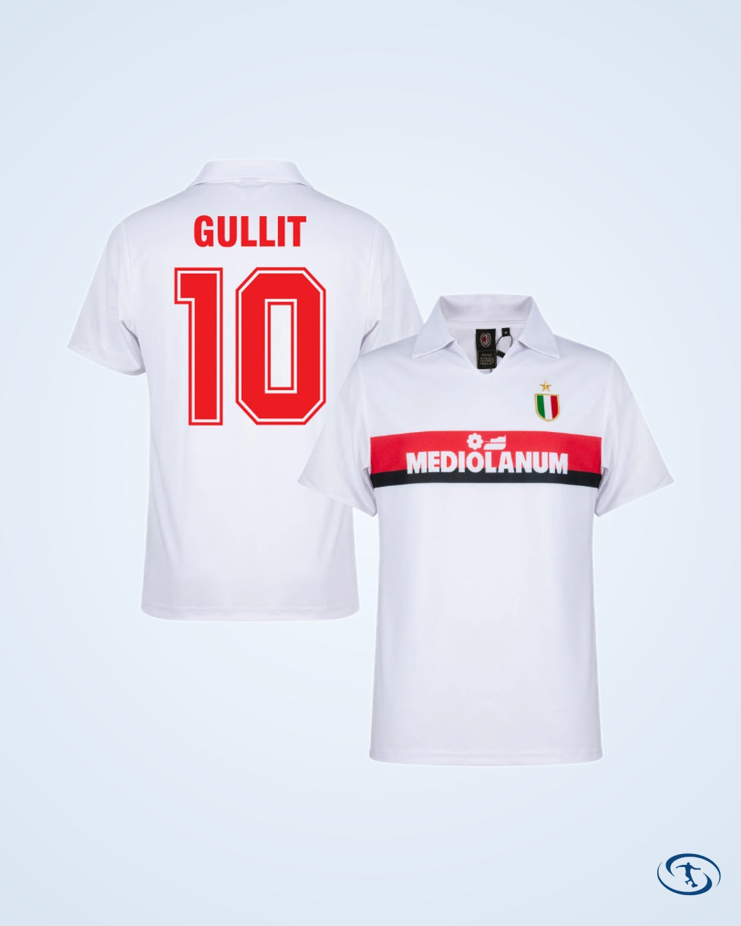 AC Milan Retro Away Shirt 87-88 (Retro Flex Printing)