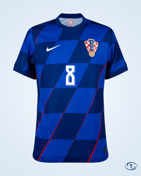 Croatia Away Kovačić 8 Shirt 2024-2025 (Official Printing) - Men's | Sant Sport