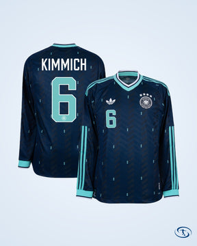 Germany Authentic Away L/S Player Number Shirt 2026-2027 (Official Printing) - Men's