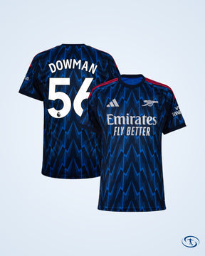 Arsenal Away Player Number Shirt 2025-2026 (Player Version) - Men's