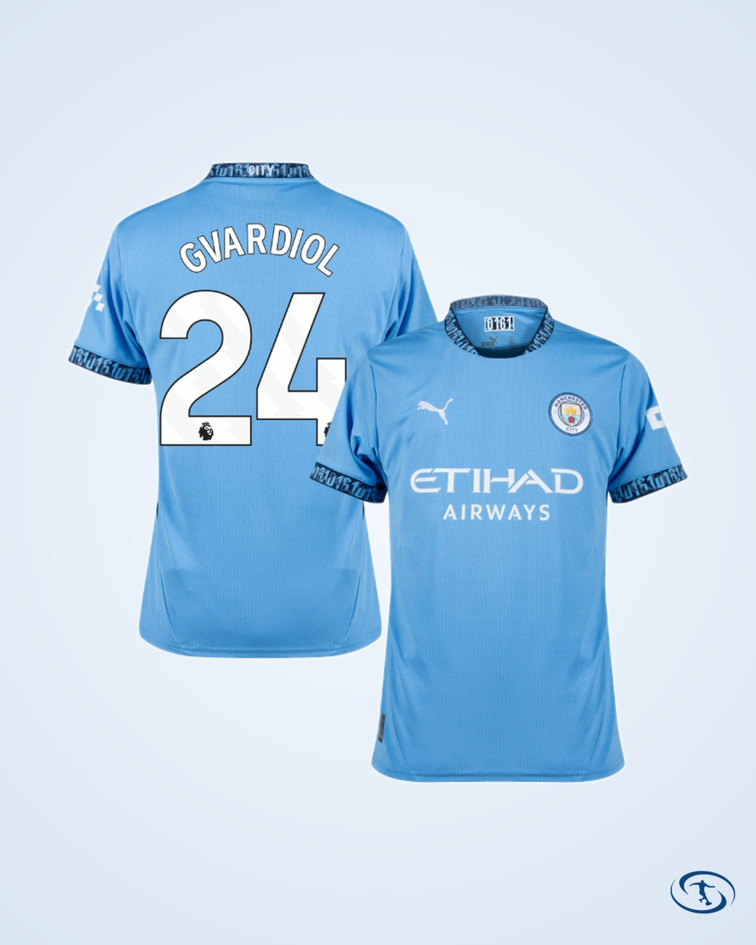 Man City Home Shirt 2024-2025 Fan Version(Premier League)