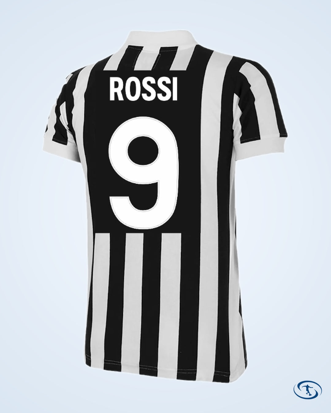 Juventus Rossi 9 Home Retro Shirt 1984-1985 - Men's