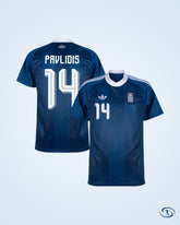 Greece Away Shirt 2026-2027 Fan Version  (Official Printing)