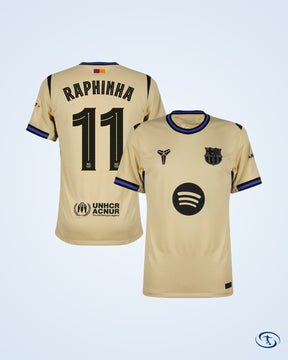 Barcelona Away Fan Version Shirt 2025-2026 (Champions League) - Men's