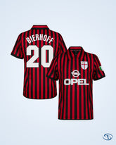 AC Milan Retro Centenary Shirt 1999-2000 (Retro Flex Printing)