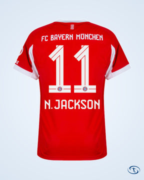 Bayern Munich Home N.Jackson 11 Shirt 25-26 (Official Printing) - Men's