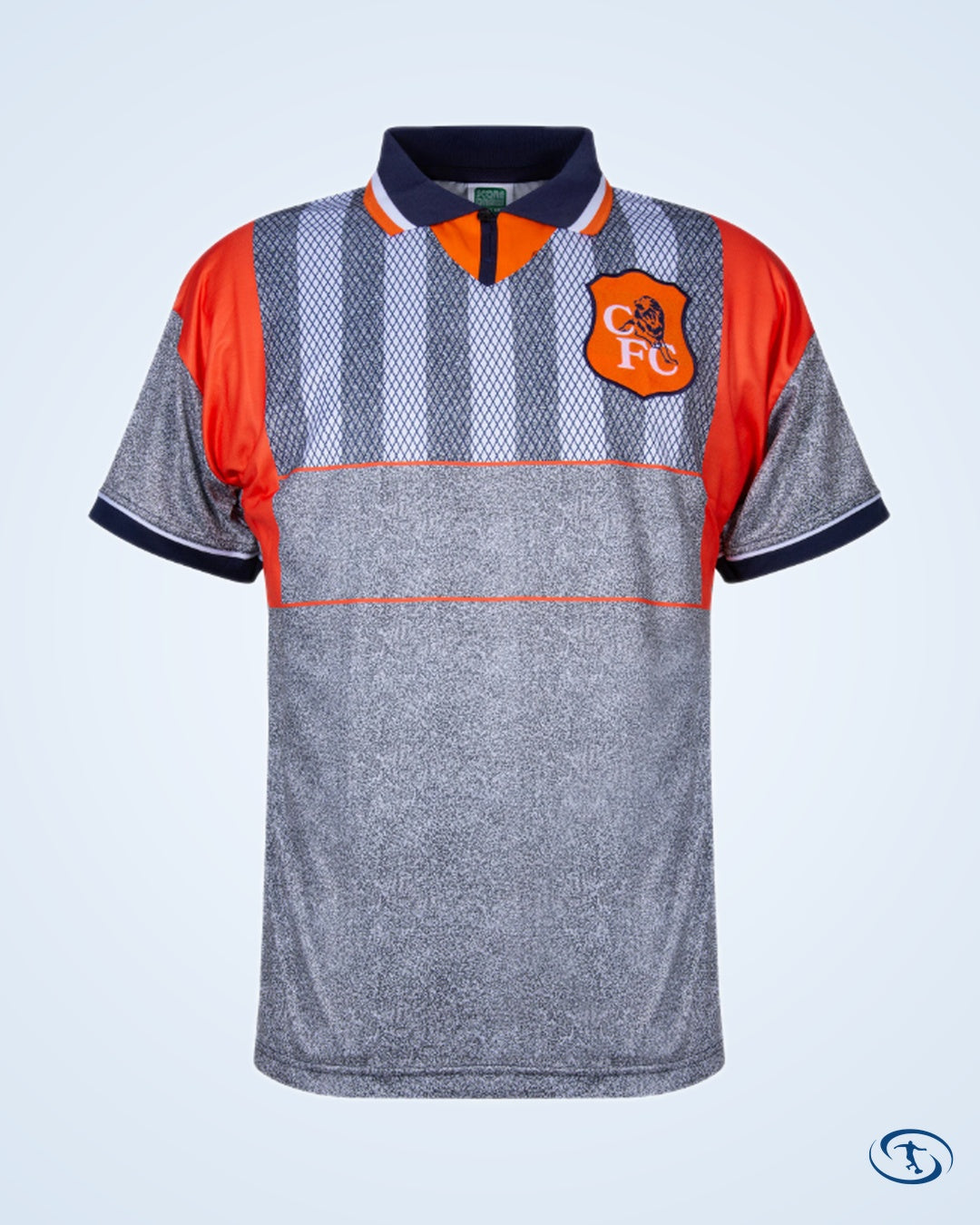Score Draw Chelsea Retro Away Petrescu 24 Shirt 1994-1996 (Retro Flex Printing) - Men's | Sant Sport
