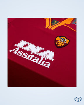 AS Roma Home Retro Totti 10 Shirt 1998-1999 - Men's