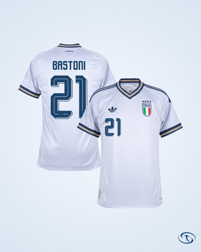 Italy Authentic Away Shirt 2026-2027 Player Version (Official Printing)