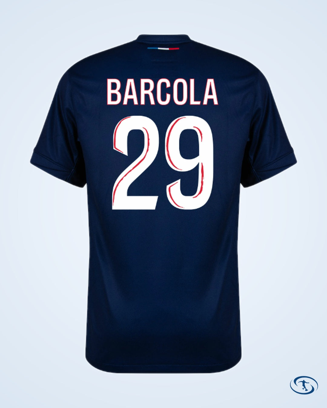 PSG Home KIDS Barcola 29 Shirt 2024-2025 (Fan Style Printing) - Kids