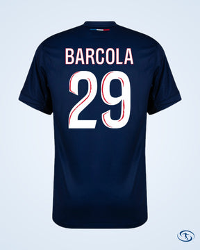 PSG Home KIDS Barcola 29 Shirt 2024-2025 (Fan Style Printing) - Kids