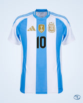 Argentina Home KIDS Messi 10 Shirt 2024-2025 (Official Printing) - Kids | Sant Sport