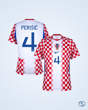Croatia Home Player Number Shirt 2026 (Official Printing) - Men's