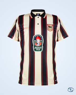 Ipswich Town Away Dyer 4 Retro Shirt 1997-1998 (Retro Flex Printing) - Men's | Sant Sport