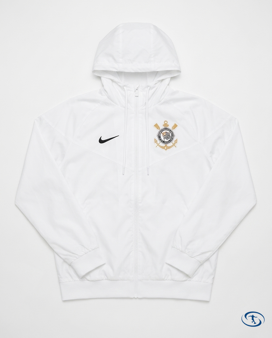 Corinthians Windbreaker 24/25 Men's - White - Packshot | Sant Sport