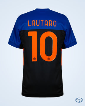 Inter Milan 4th Lautaro 10 Shirt 2025-2026 Fan Version (Official Printing) - Men's