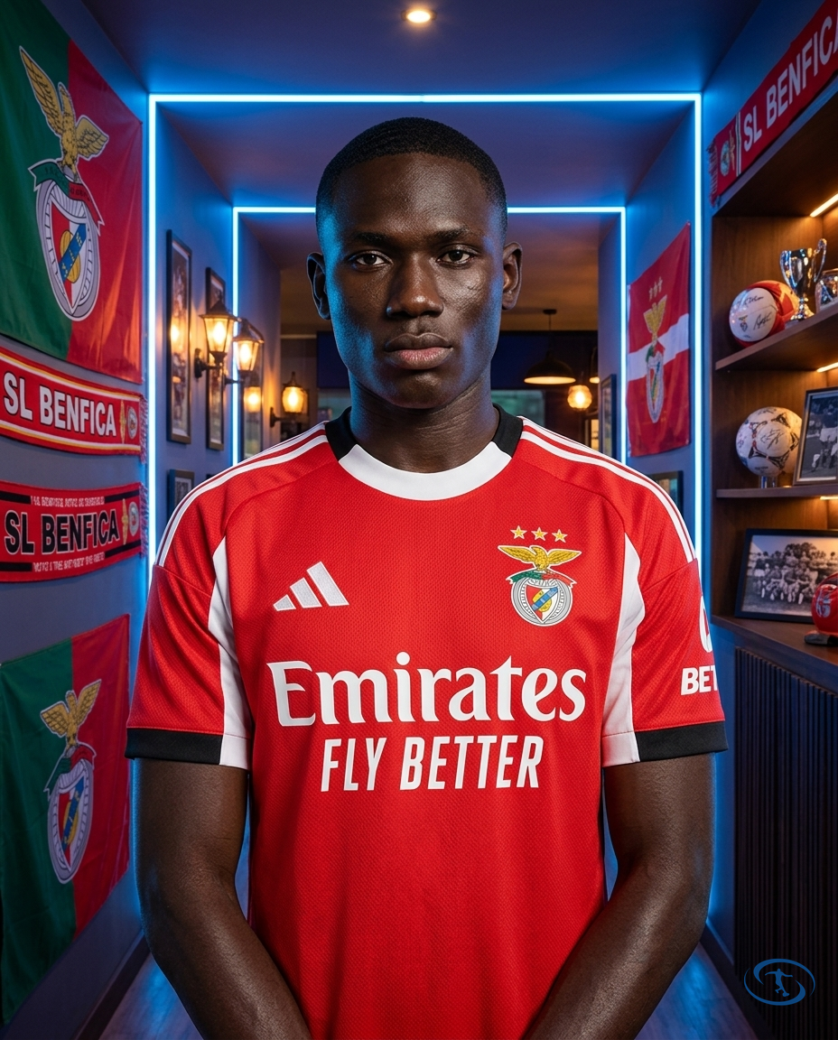 Camisa Benfica Home 2025/26 - Torcedor Adidas Masculino - Vermelho - Front View | Sant Sport