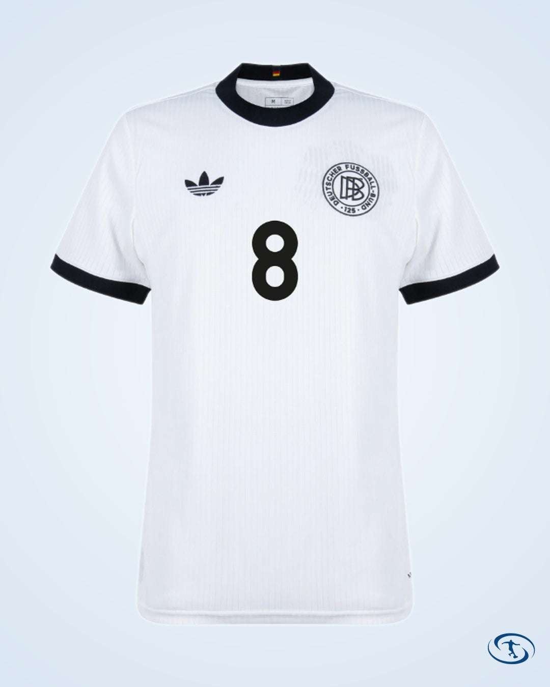 Germany 125th Anniversary Kroos 8 Shirt (Official Printing) - Men's | Sant Sport