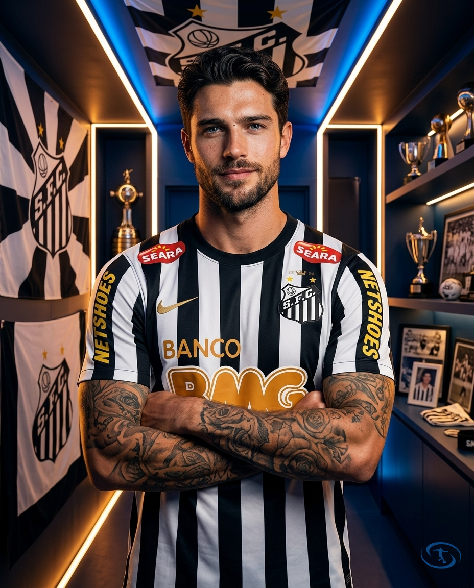 Santos Jersey Retro 2012/13 Nike Men's - Black & White - Side View | Sant Sport
