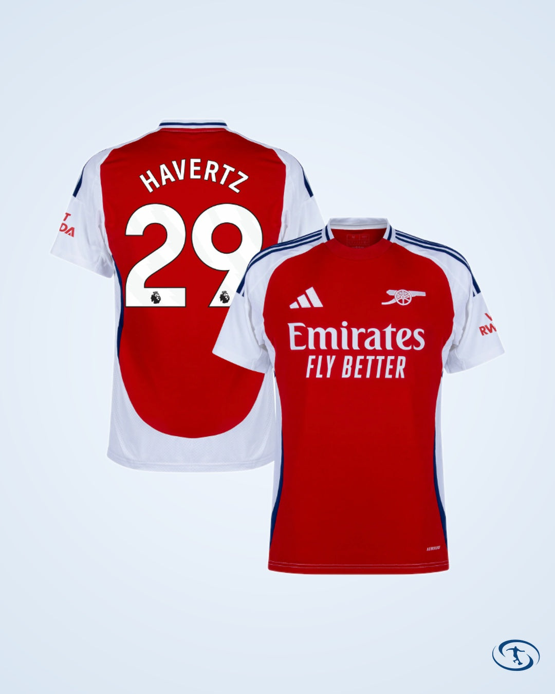 Arsenal Home Player Number Shirt 2024-2025 (Premier League) - Men's