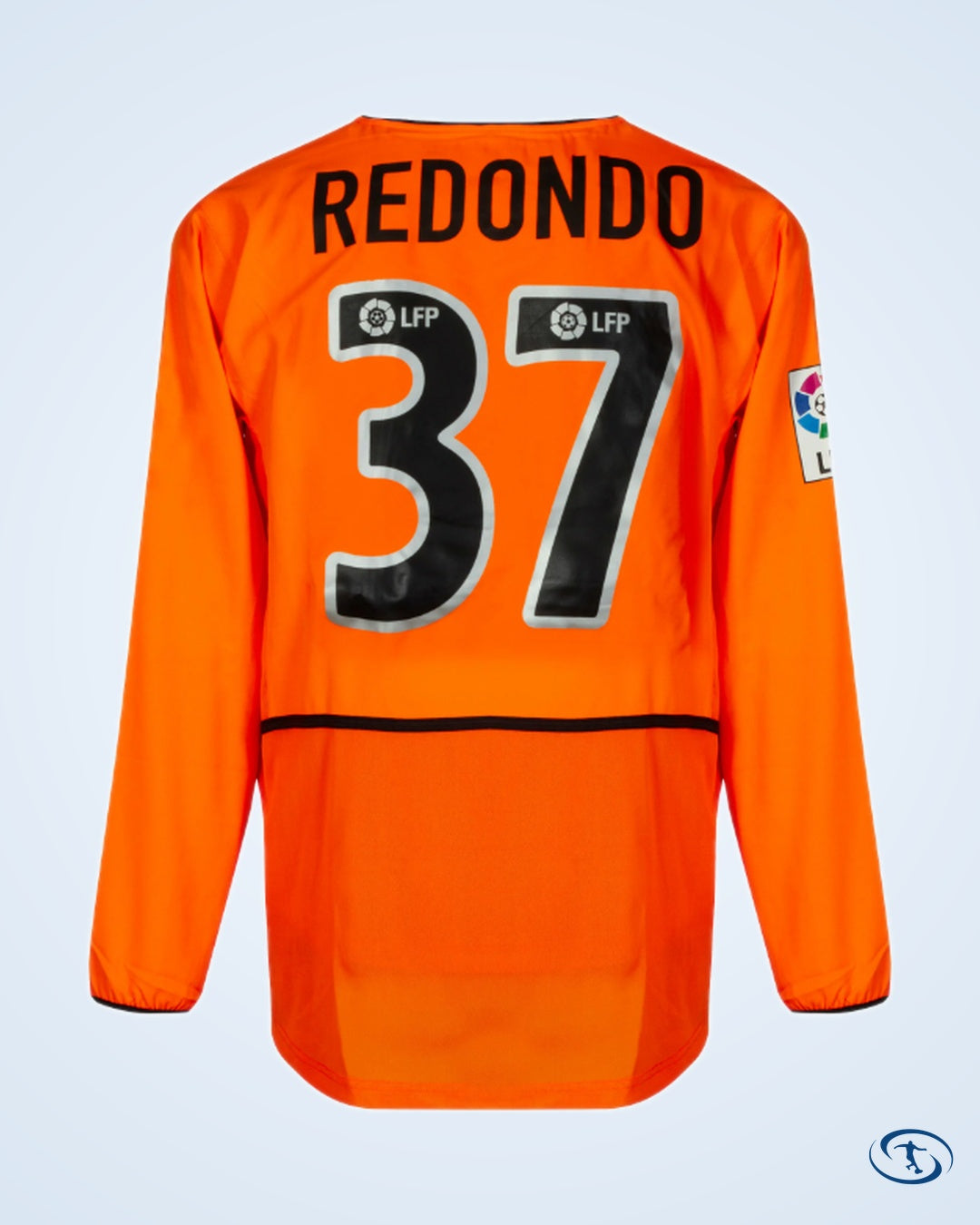 Valencia CF 2002-2003 Away L/S Shirt - NEW Condition - Player Issue - REDONDO #37 - Size M - Men's