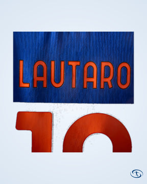 Inter Milan 4th Lautaro 10 Shirt 2025-2026 Player Version (Official Printing) - Men's