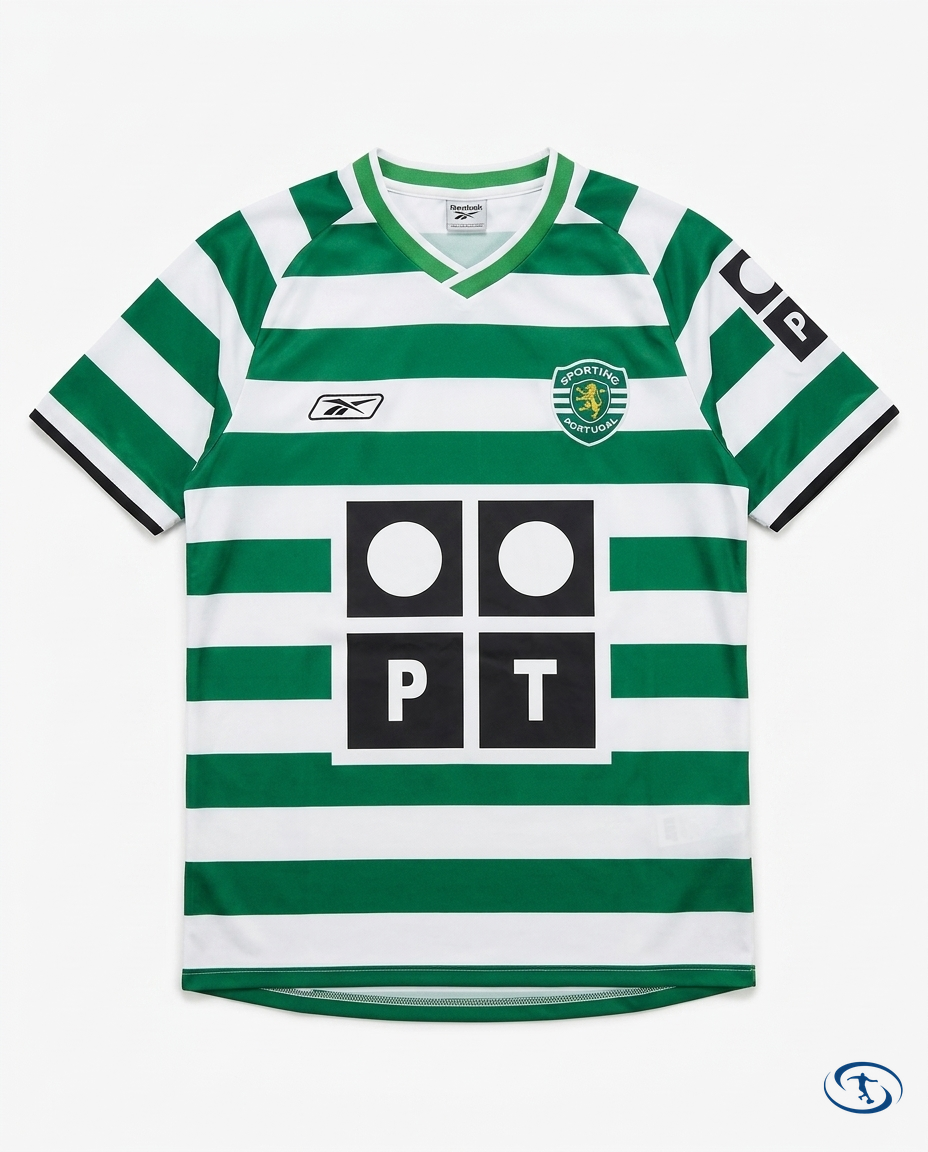 Sporting CP Jersey Retro 2003/04 Home Men's - Packshot | Sant Sport