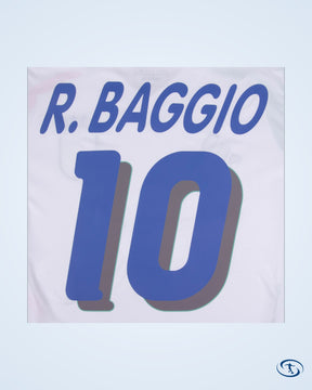 Italy Away R.Baggio 10 Shirt 2024-2025 ('94 Retro Printing) - Men's