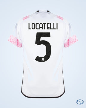 Juventus Away Locatelli 5 Shirt 2023-2024 (Official Printing) - Men's