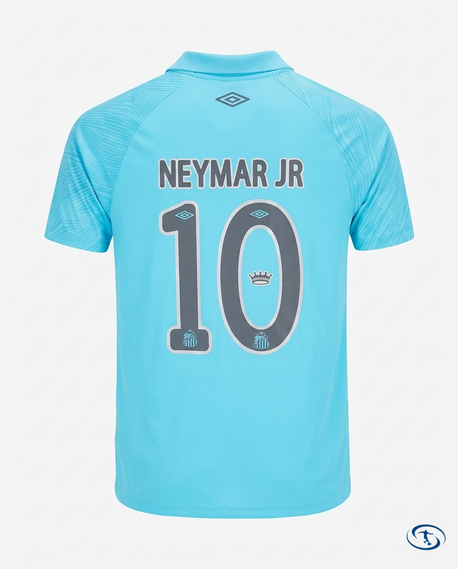 Santos Jersey Special Edition Neymar Jr #10 2025/26 - Umbro Men's - Blue - Packshot | Sant Sport