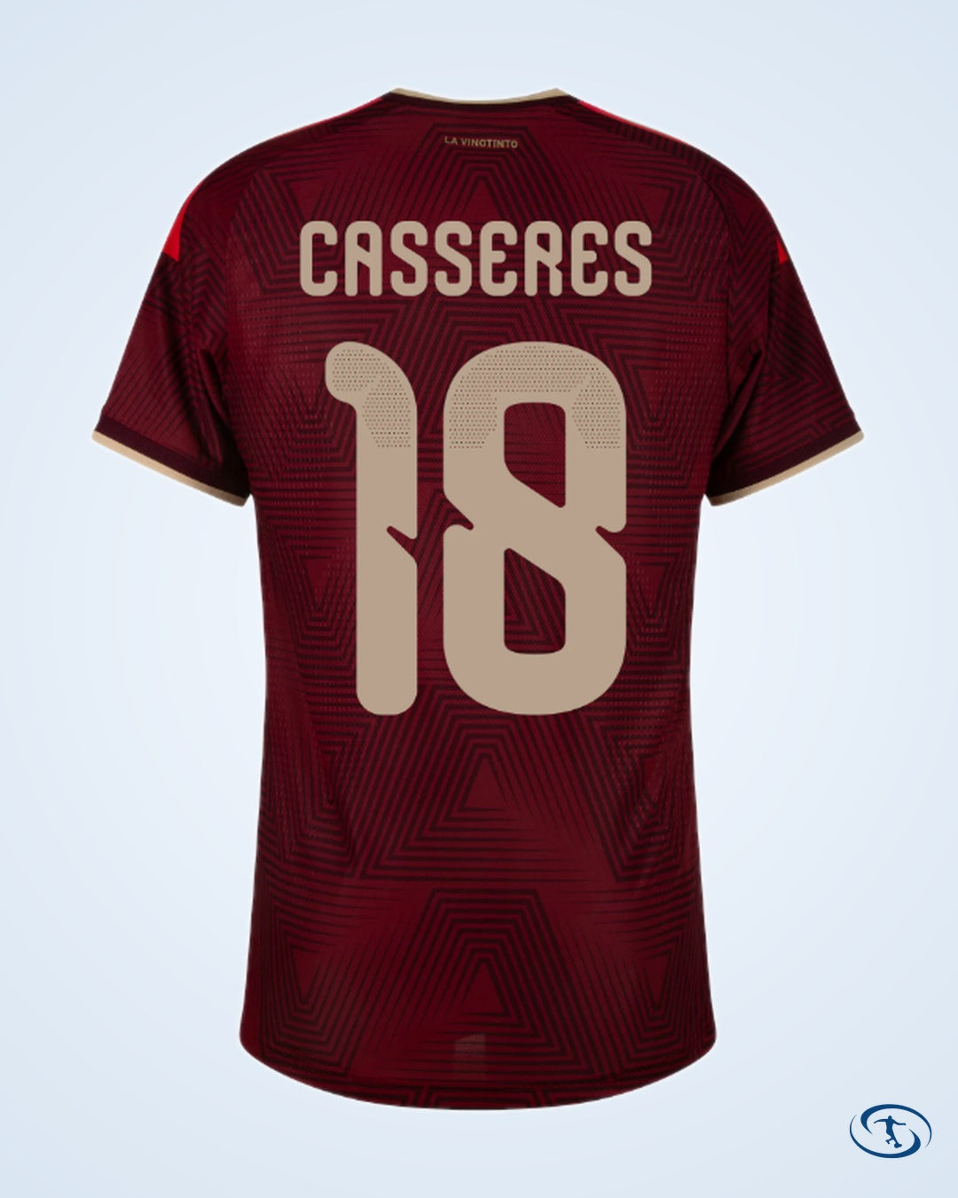 Venezuela Home Player 2026-2027 Fan Version (Official Printing)