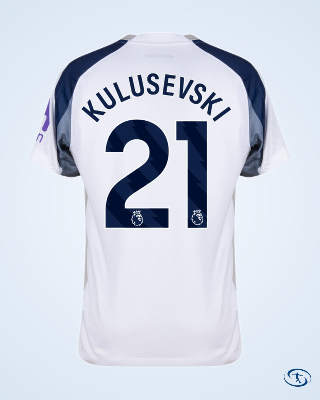 Tottenham Home Player Number Shirt 2025-2026 (Premier League)