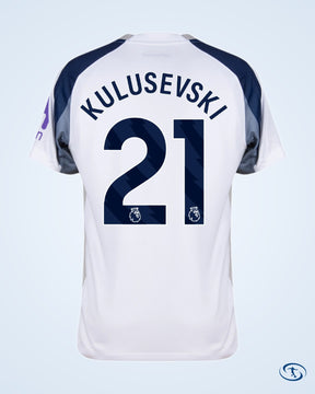 Tottenham Home Player Number Shirt 2025-2026 (Premier League)