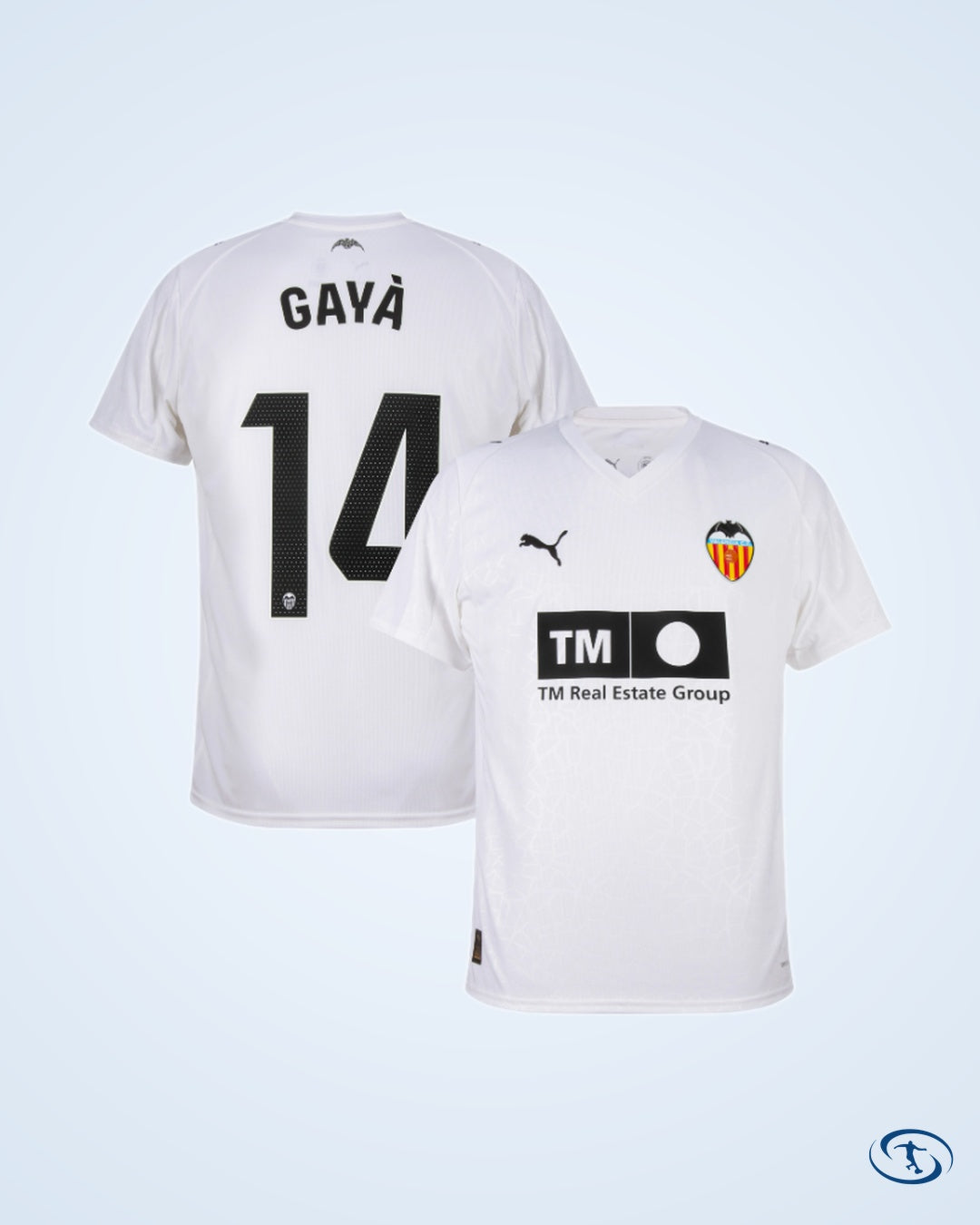 Valencia Home Gayà 14 Shirt 2025-2026 (La Liga) - Men's