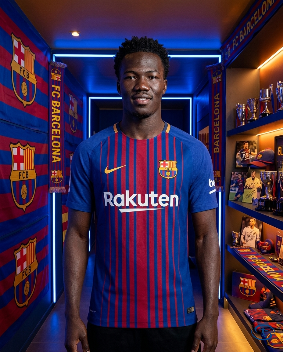 Camisa Barcelona Retrô 2017/18 Torcedor Nike Masculina - Front View | Sant Sport