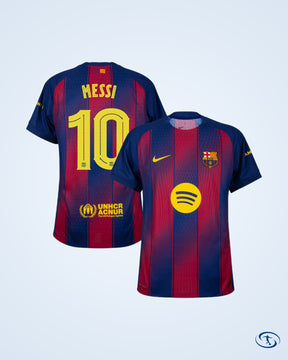Barcelona Home Player Version Shirt 2025-2026 (Champions League) - Men's
