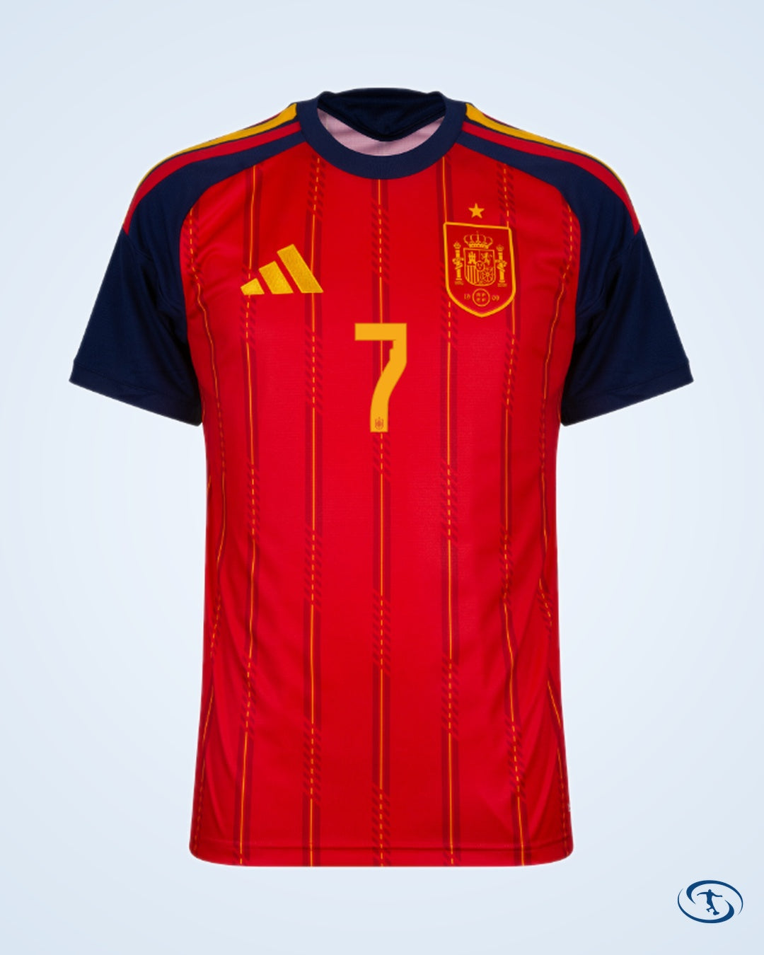 Spain Home Ferran 7 Shirt 2026-2027 (Official Printing) - Men's | Sant Sport
