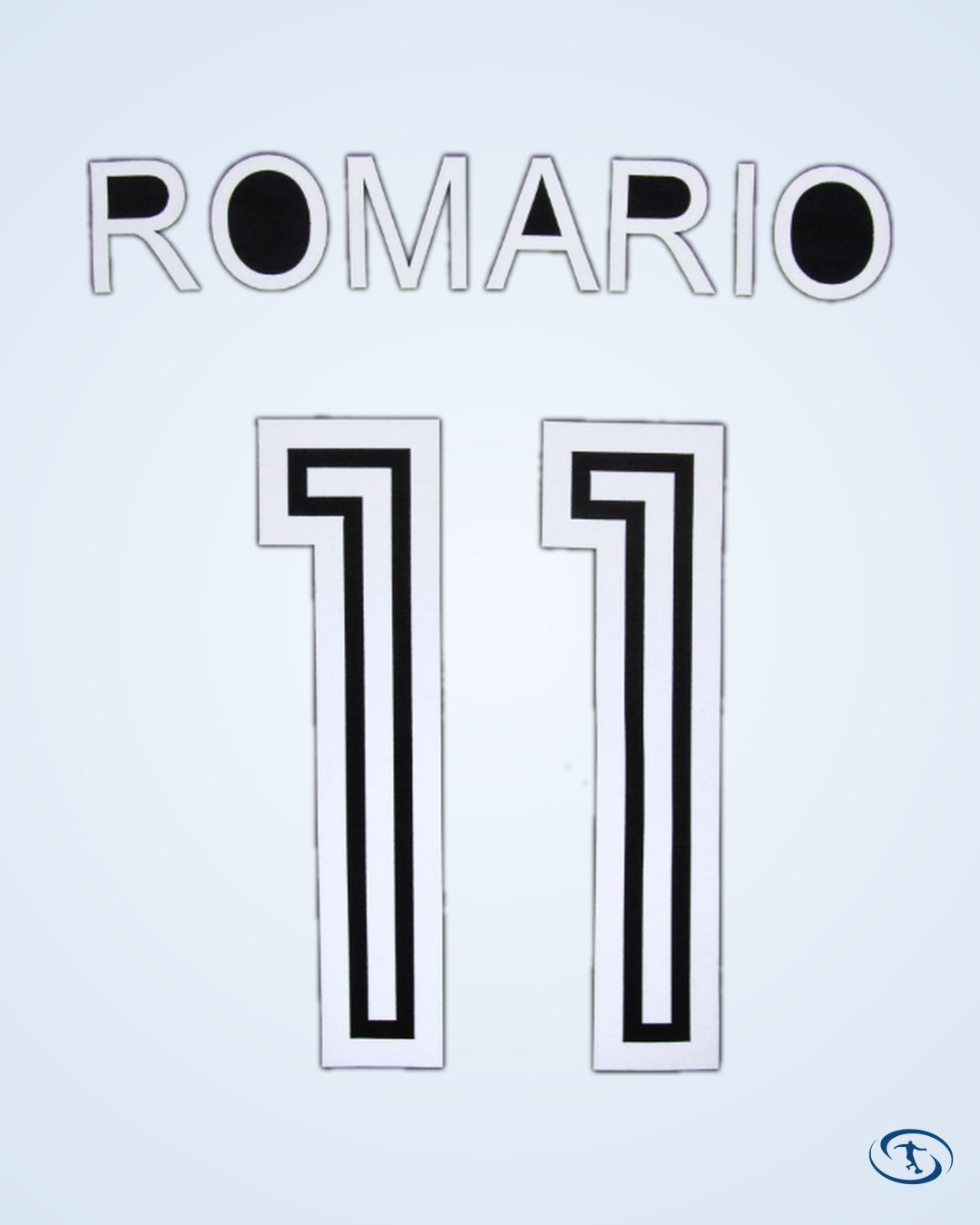 Vasco Da Gama Home Retro Romario 11 Shirt 1988 (Retro Flock Printing) - Men's