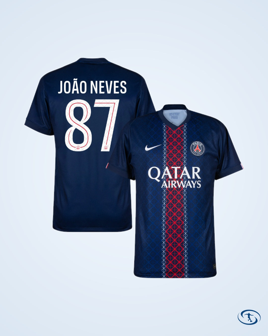 PSG Home Shirt 2025-2026 Fun Version (Champions League)