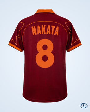 AS Roma Retro Home Shirt 1999-2000 (Retro Flex Printing)