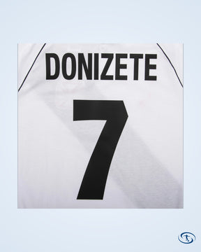 Vasco Da Gama Away Donizete 7 Retro Shirt 1998 (Retro Flex Printing) - Men's
